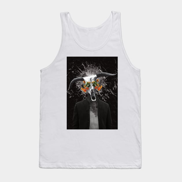 Surreal Halloween date with devil Tank Top by peachlovingkote